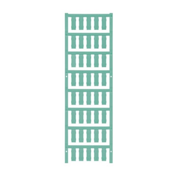 Weidmüller 1736181696 ESG 7/20 SIRIUS TK značenie prístrojov Druh montáže: prichytenie sponami Potlačiteľná plocha: 7 x 20 mm tyrkysová Počet markerov: 200 200; 1736181696