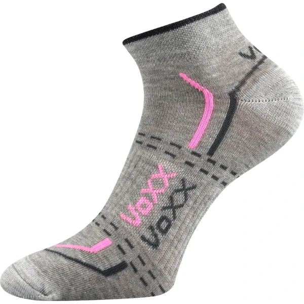 Ponožky VOXX Rex 11 sivo-ružové 3 páry 35-38 114569