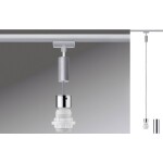 Paulmann Basic Pendel svietidlo pre lištové systémy (230 V) univerzální E27 20 W LED chróm (matný), chróm; 95436