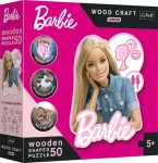Trefl Wood Craft Junior - Puzzle - Krásna Barbie