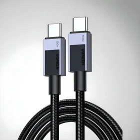 Ugreen L512 hviezdno sivá / Kábel USB-C - USB-C / PD 5A / 1m / 480 Mbps (45063)