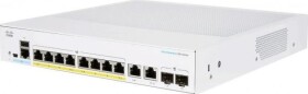 Cisco Cisco switch CBS350-8P-2G, 8xGbE RJ45, 2xGbE RJ45/SFP, fanless, PoE+, 67W - REFRESH