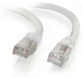 Mercodan Cat6a S/FTP 15 m biela / Patch kábel / RJ-45 / 10 Gbit/s (371919150)