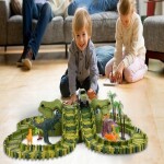 MalPlay Dinosauria mega autodráha 230 dielikov