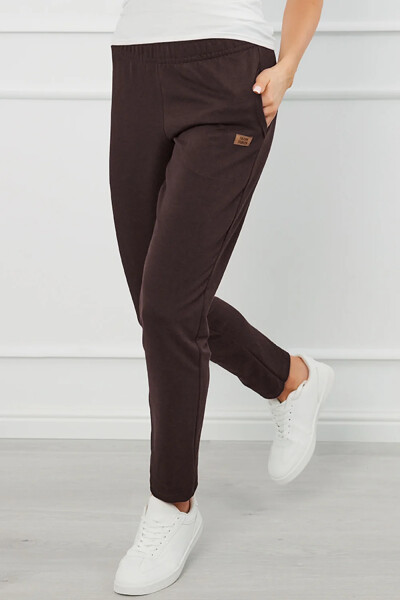 Talianska móda Lagos long sp. farba:hnedá M