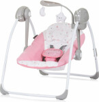 CHIPOLINO Dojčenské lehátko hojdacia Moonlight Flamingo / od 0 - 6 mesiacov / do 9 kg (160415)