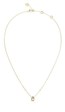 Guess Nadčasový pozlátený náhrdelník 4G Light JUBN05246JWYGT/U