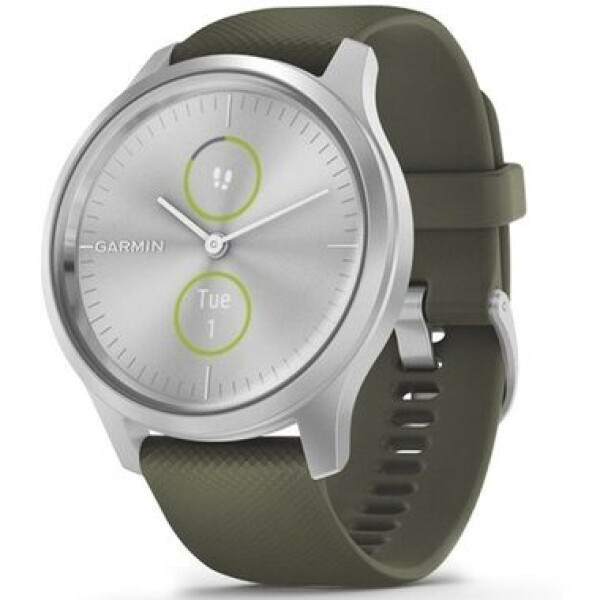 Garmin VívoMove 3 Style strieborná / Chytré hodinky / 0.95 "/ BT / ANT+ / Wi-Fi / 5 ATM (010-02240-21)