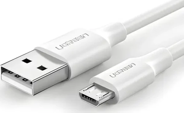 Ugreen 60143 USB-A - Micro USB 2 m biela / Kábel USB / 2.0 (60143)