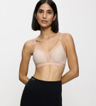 TRIACTION - Športová podprsenka na jogu a pilates Triumph NEUTRAL BEIGE 85F
