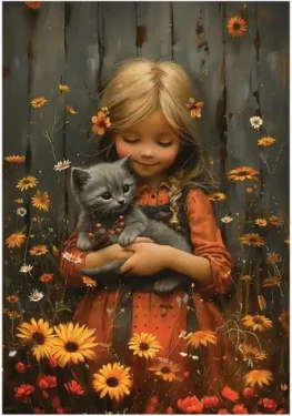 ANATOLIAN Puzzle Roztomilá dievčina XL