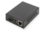 Digitus DN-82140 čierny / Mediálny konvertor / Gigabit PoE / RJ-45 - SFP (DN-82140)