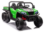 Mamido Elektrické autíčko Buggy Speed 24 V 4×200 W 6 kolies zelené