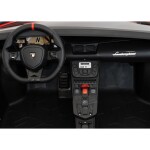 Mamido Detské elektrické autíčko Lamborghini Aventador SV červené