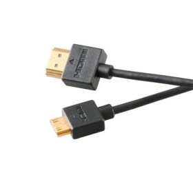 Akasa kábel HDMI na mini-HDMI / preslim / 2 m (AK-CBHD13-20BK)