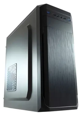 LC-Power 7039B čierna / Skriňa / Midi Tower / ATX / 2x USB 3.0 / 2x USB 2.0 (LC-7039B-ON)