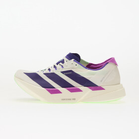 Tenisky adidas Adizero Adios Pro 4 M Core White/ Collegiate Purple/ Lime Burst EUR 45 1/3