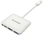 PremiumCord Redukcia USB-C na HDMI 2.0 + USB 3.0 + Audio + PD / Redukcia / pre iPad Pro (8592220019549)