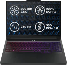 Lenovo Legion Pro 5 16AFR10 čierna / 16" WQXGA / AMD RYZEN 9 9955HX / 32GB / 1TB SSD / RTX 5070Ti 12GB / W11P (83RU001ACK)