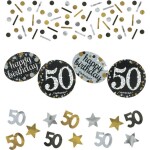 Dražšie konfety na oslavu 50. narodenín - Amscan - Amscan