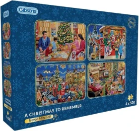 GIBSONS Puzzle Nezabudnuteľné Vianoce