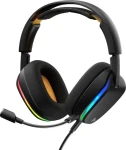 Glorious GHS Eternal RGB čierna / Herné slúchadlá / USB-C / over-ear / stereo (GLO-A-2PC-BLK)