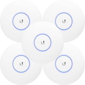 Ubiquiti Networks UAP-AC-PRO-5 UAP-AC-PRO-5 balenie po 5 ks PoE Wi-Fi prístupový bod 1.75 GBit/s 2.4 GHz, 5 GHz; UAP-AC-PRO-5