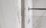 BESCO - Walk-in sprchovací kút ICON CHROM - Farba rámu - Chróm / Leštený hliník (ALU), Rozmer A - 110, Rozmer C - 200, Výplň - Číre bezpečnostné sklo - 8 mm BCICON11CC