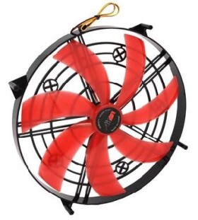 Airen FAN RedWingsGiant 300 ventilátor červená / 300 x 300 x 30mm (AIREN - FRWG300)