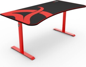 AROZZI ARENA Gaming Desk herný stôl čiernočervený / D: 160cm / Š: 71-82cm / V: 71-81cm (ARENA-RED)