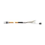 HELU TOPSERV® Hybrid CONNECTING SYSTEMS PVC 8QN04 65.00 m Hotový prepojovací kábel pre senzory/aktory, 17005258, 65.00 m, 1 ks; 17005258