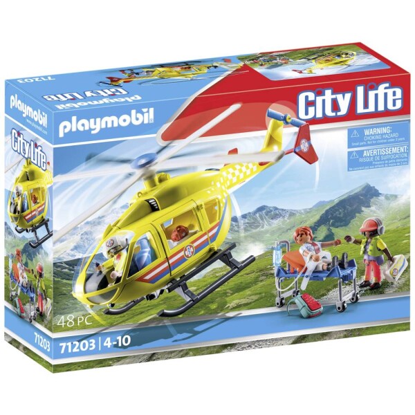 Playmobil City Life 71203 Záchranársky vrtuľník