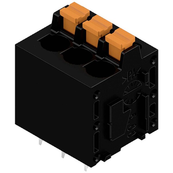Weidmüller 1425040000 skrutkovacia svorka 2.5 mm² Pólov 3 čierna 90 ks; 1425040000