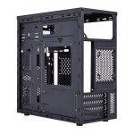 EUROCASE MC X203 EVO čierna / micro Tower / m-ATX / USB amp; audio / bez zdroja (MCX203B00-EVO)