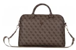Guess PU 4G Triangle Logo 15" hnedá / taška na notebook (GUCB15P4DPTW)