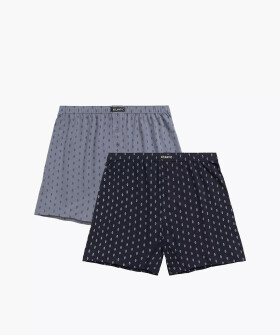 Boxerky Atlantic 2MBX-057 A'2 S-2XL tmavě modrošedá XL