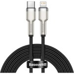 Baseus CATLJK-B01 Kábel USB-C (M) - Lightning (M) 2 m čierna / 20W (CATLJK-B01)