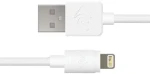 NewerTech Lightning kábel 2m biela / 1x USB-A (M) / 1x Lightning (M) (NWTCBLUSBL2MW)