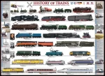 EUROGRAPHICS Puzzle História vlakov