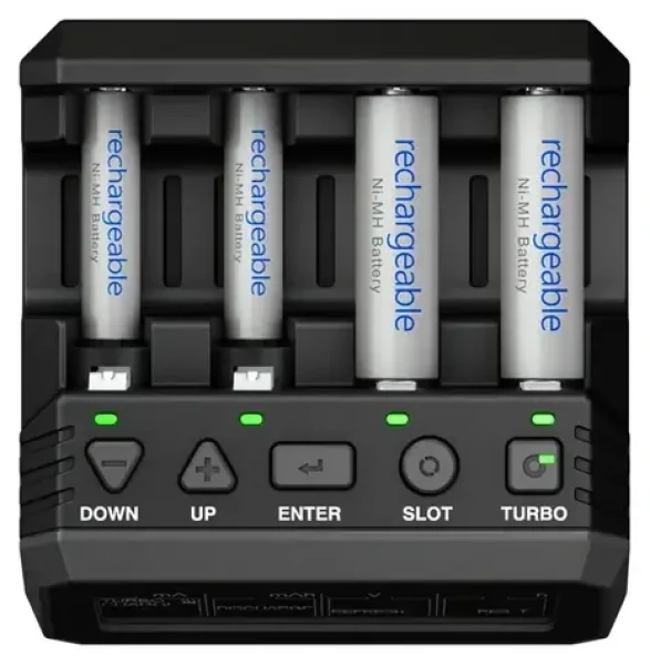 SkyRC NC2200 / Nabíjačka batérií / AA/AAA / NiMH, NiCD / 4 sloty / Bluetooth (SK-100181-01)