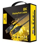 AOC Premium / DisplayPort kábel / Aktívny optický / 8K / 20 m (CC-DP8K-AOC-20M)