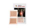 Temtex Cross tape, béžový 5,2 x 4,4 cm – 40 ks