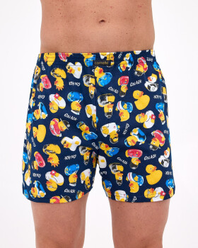 Boxerky Cornette Classic 011/177 Ducks 3XL-5XL Vícebarevné 4XL