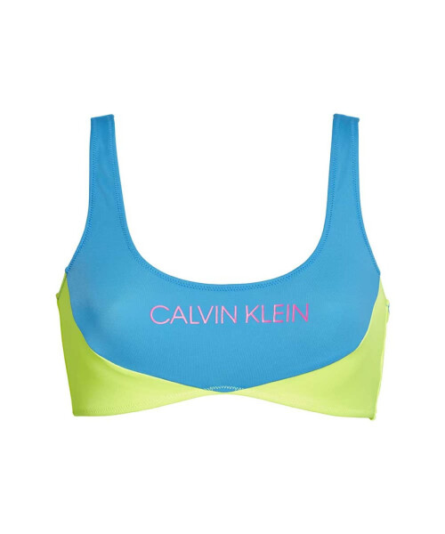 Vrchný diel plaviek KW0KW00898-CEU modrožltá - Calvin Klein M modro-žlutá