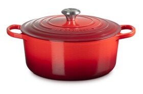 Le Creuset Signature Hrniec s pokrievkou 28 cm červená (24147260998)