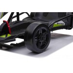 Mamido Detská elektrická motokára Fast 3 Drift biela