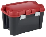Keter Totem čierna/červená / Box na náradie / 60l / 59 x 39,5 x 36 cm (243848)