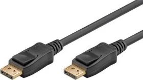 Goobay DisplayPort 2.1 čierna / Kábel / 2 m / 80 Gbit/s / 16K/60Hz / HDCP 2.2 (74761)