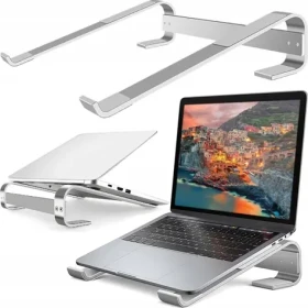 Art P22 strieborná / Podstavec pod notebook (KABADA USBC/HDMI OEM-C15-1)