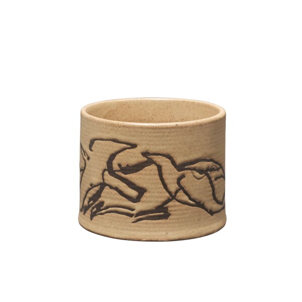 Ferm Living Hrnček Vuelo Dark Buff 200 ml